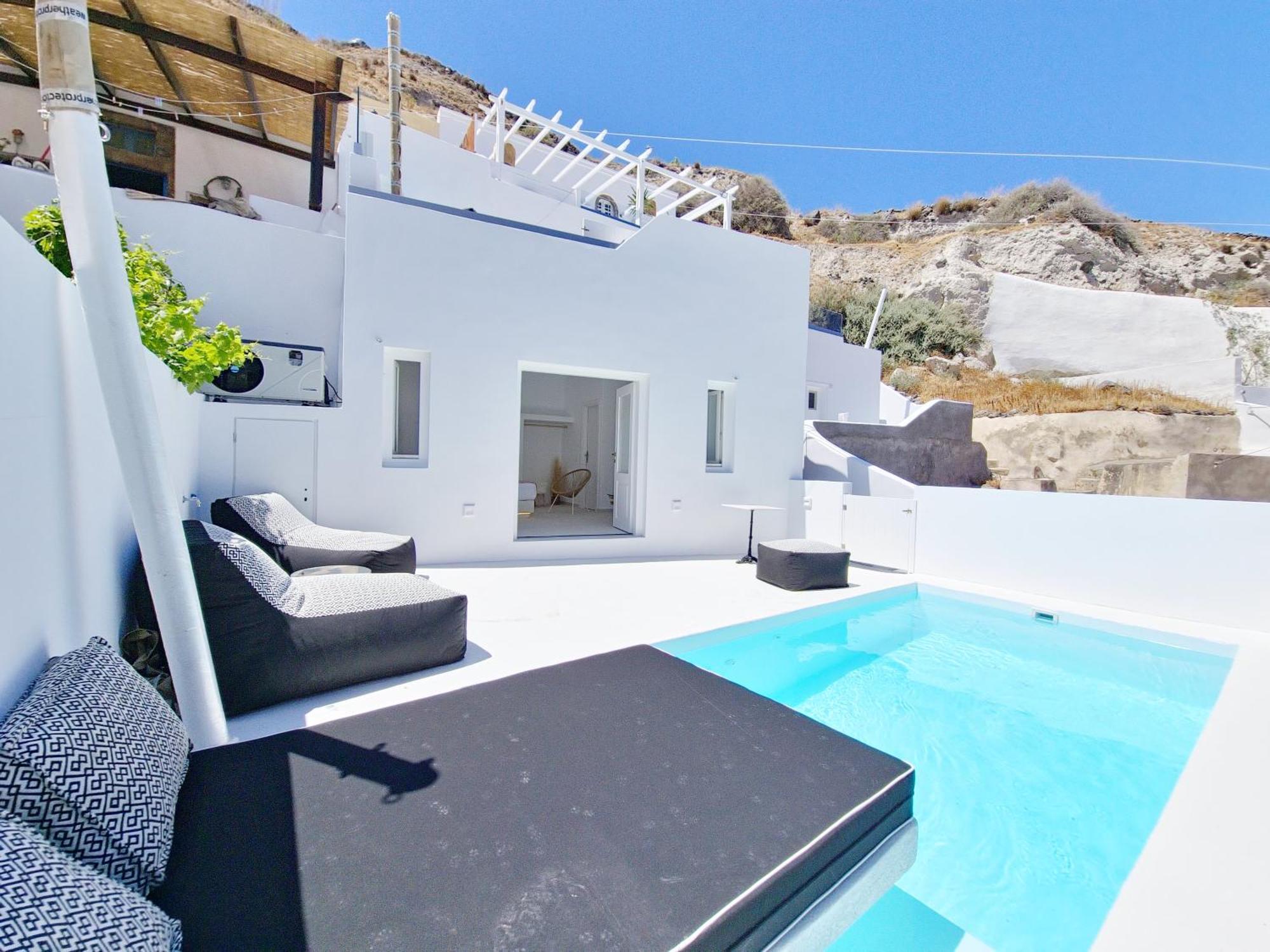 The Magic Luxury Cave Suites Vóthon Exteriör bild