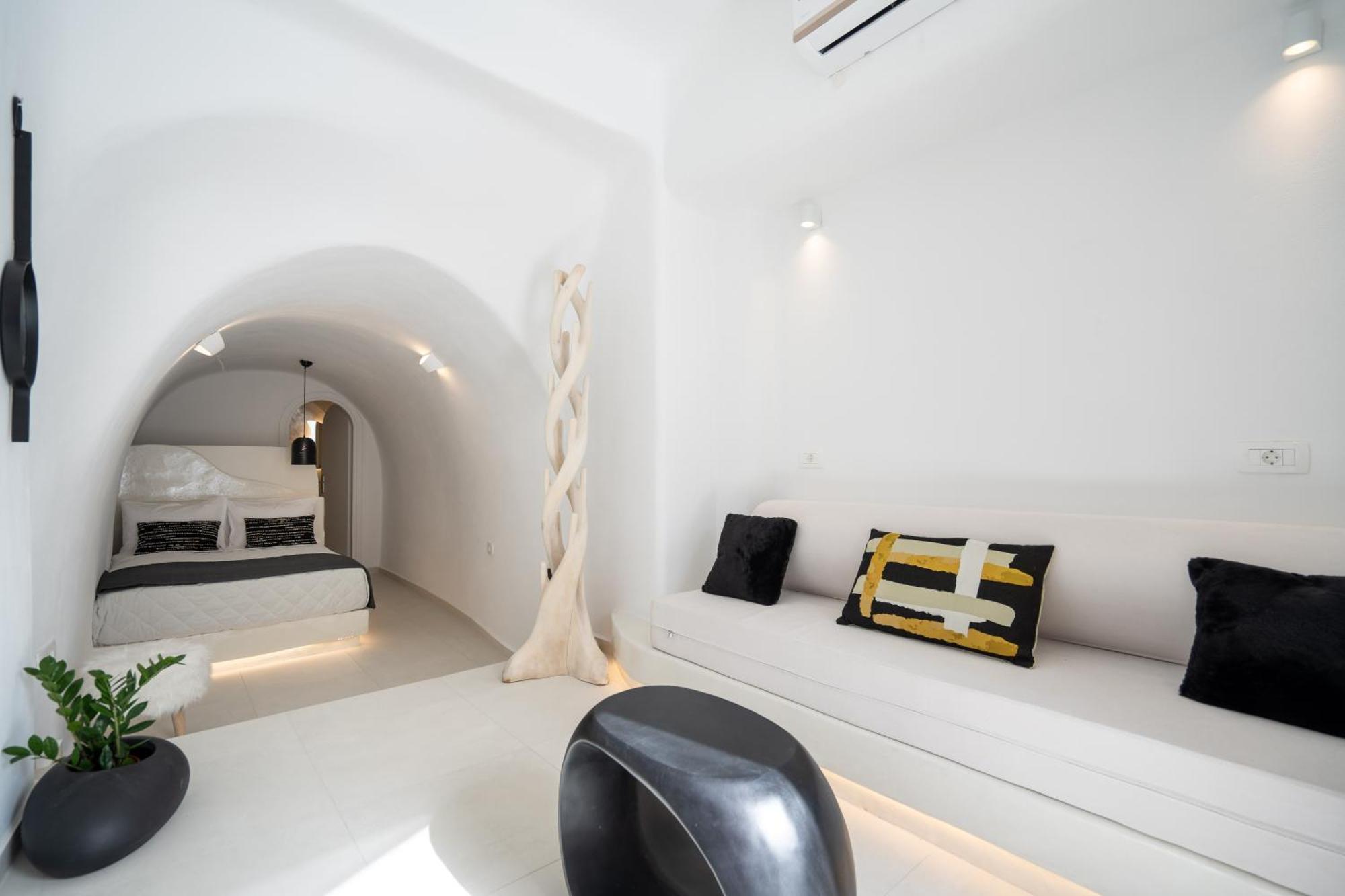 The Magic Luxury Cave Suites Vóthon Exteriör bild