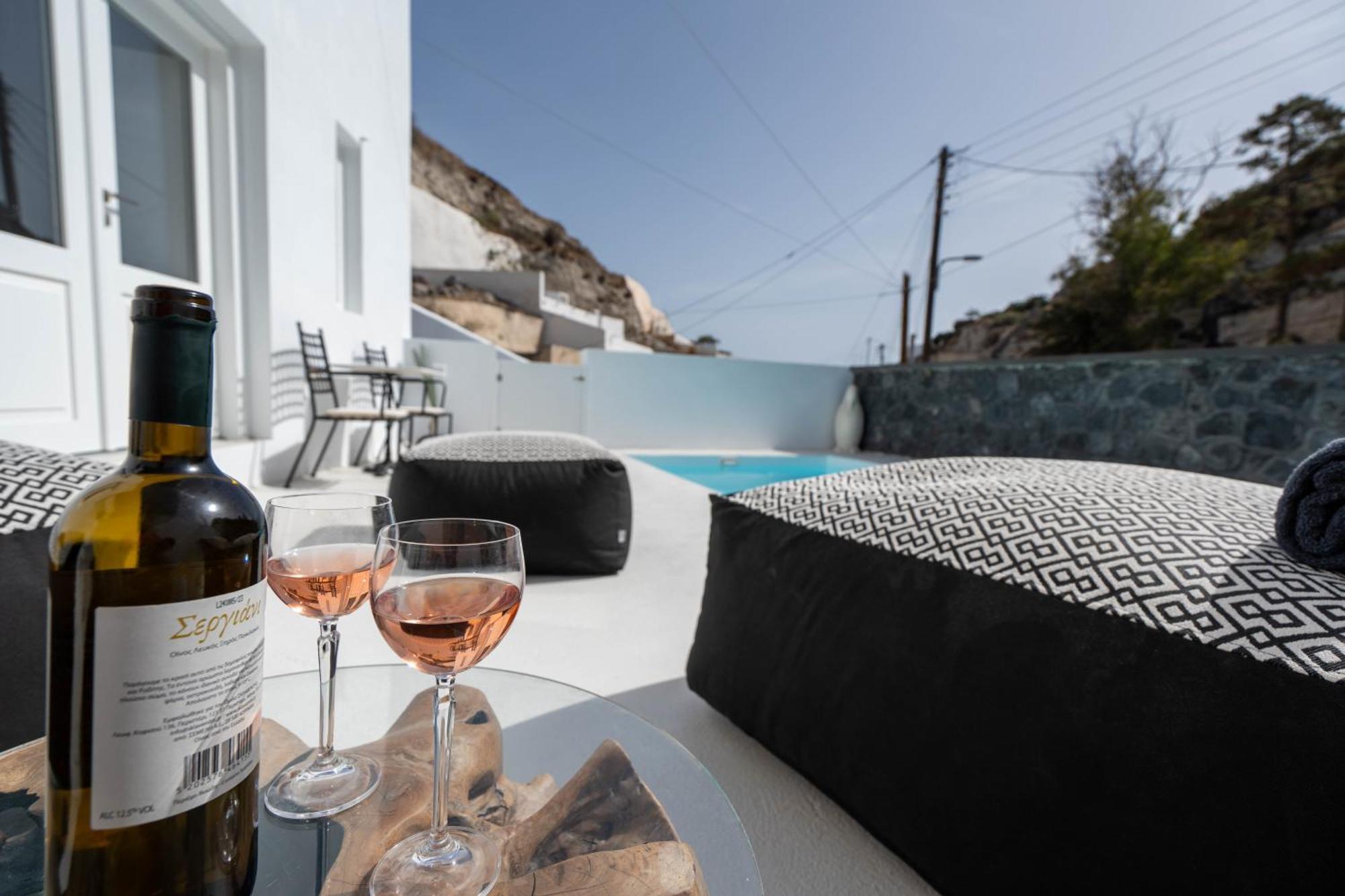 The Magic Luxury Cave Suites Vóthon Exteriör bild