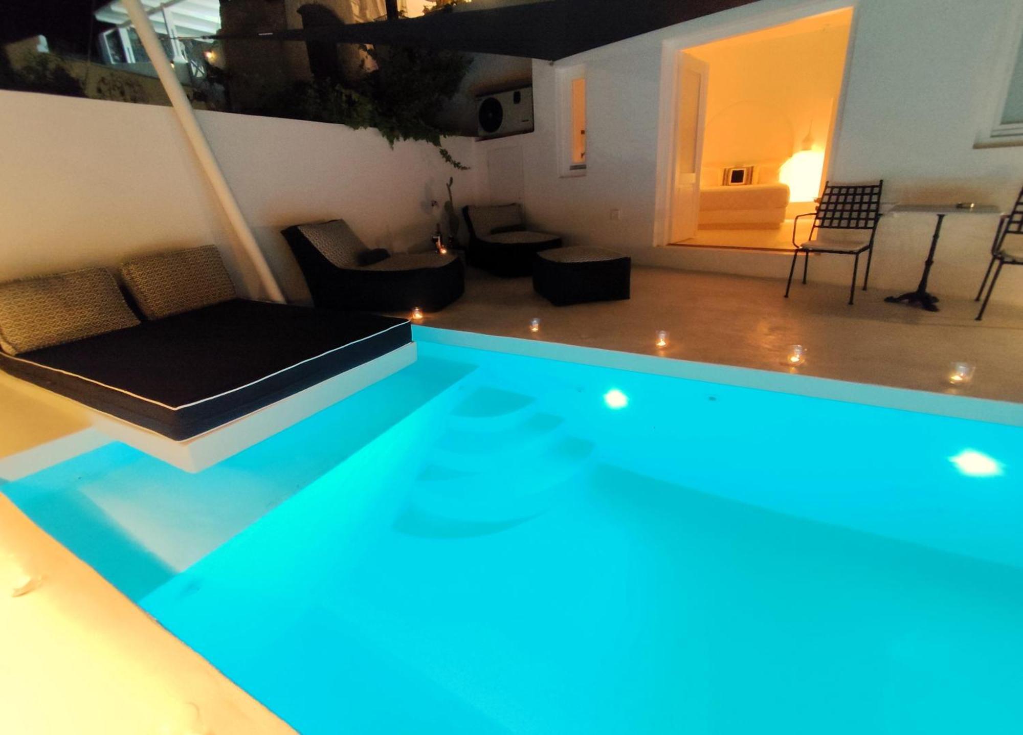The Magic Luxury Cave Suites Vóthon Exteriör bild