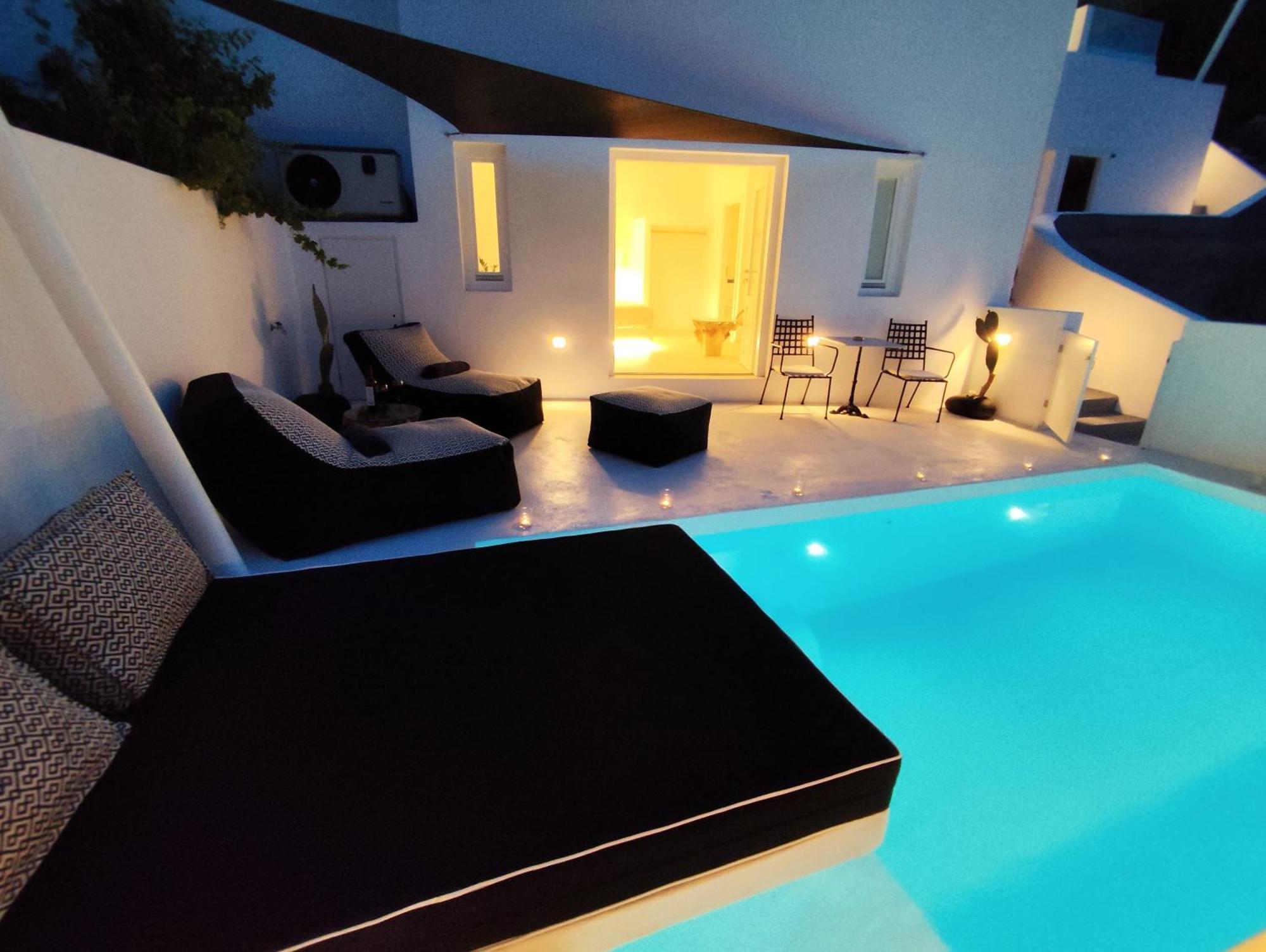 The Magic Luxury Cave Suites Vóthon Exteriör bild