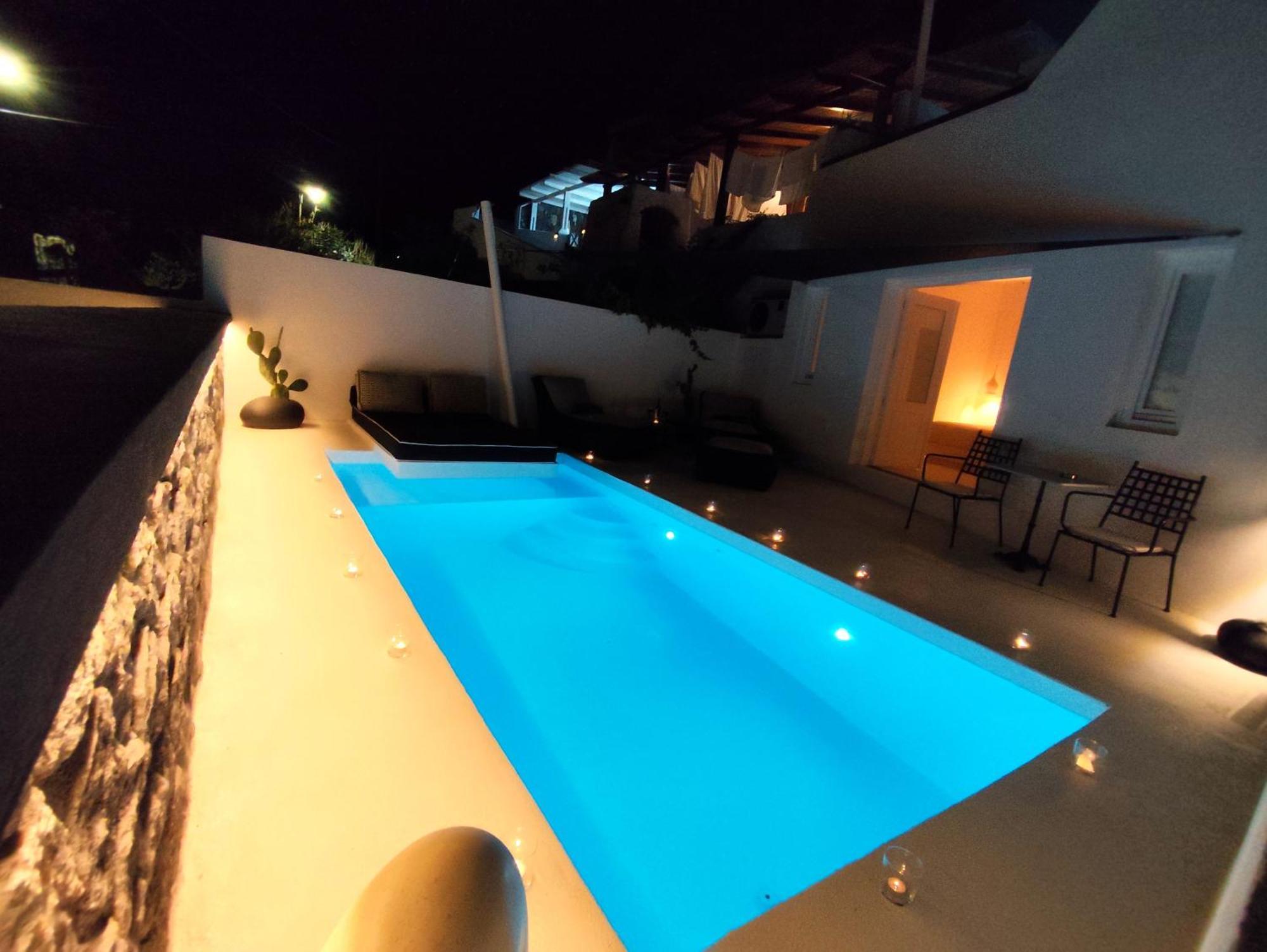 The Magic Luxury Cave Suites Vóthon Exteriör bild
