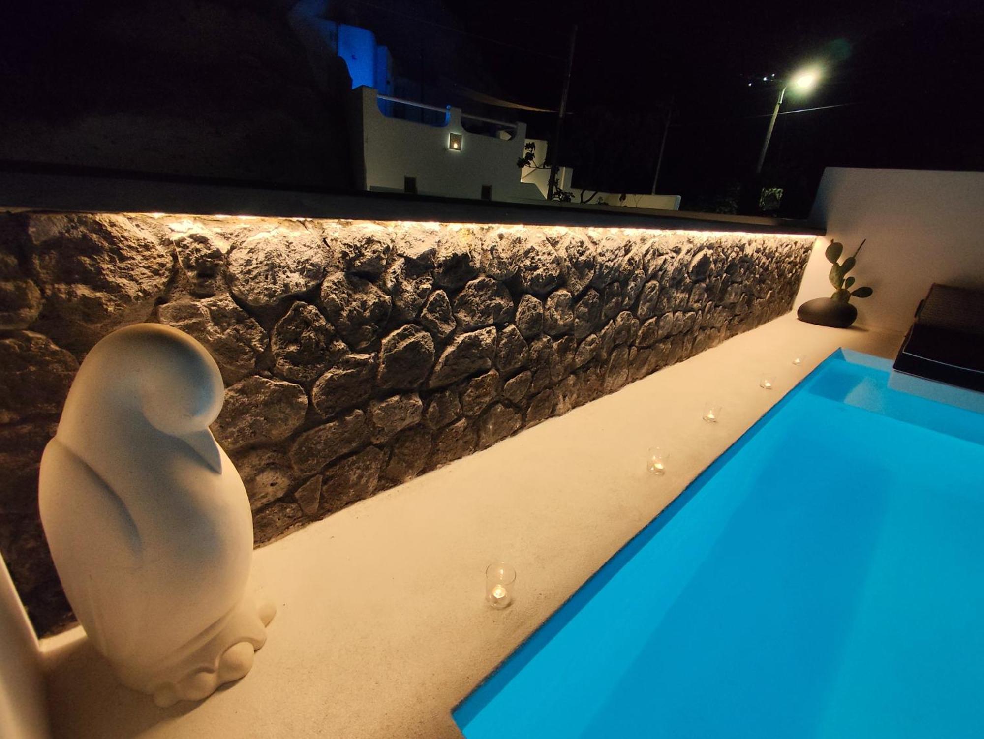 The Magic Luxury Cave Suites Vóthon Exteriör bild
