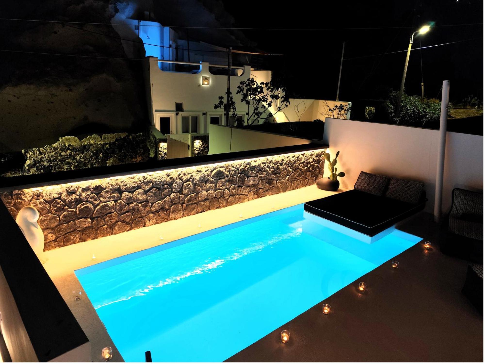The Magic Luxury Cave Suites Vóthon Exteriör bild
