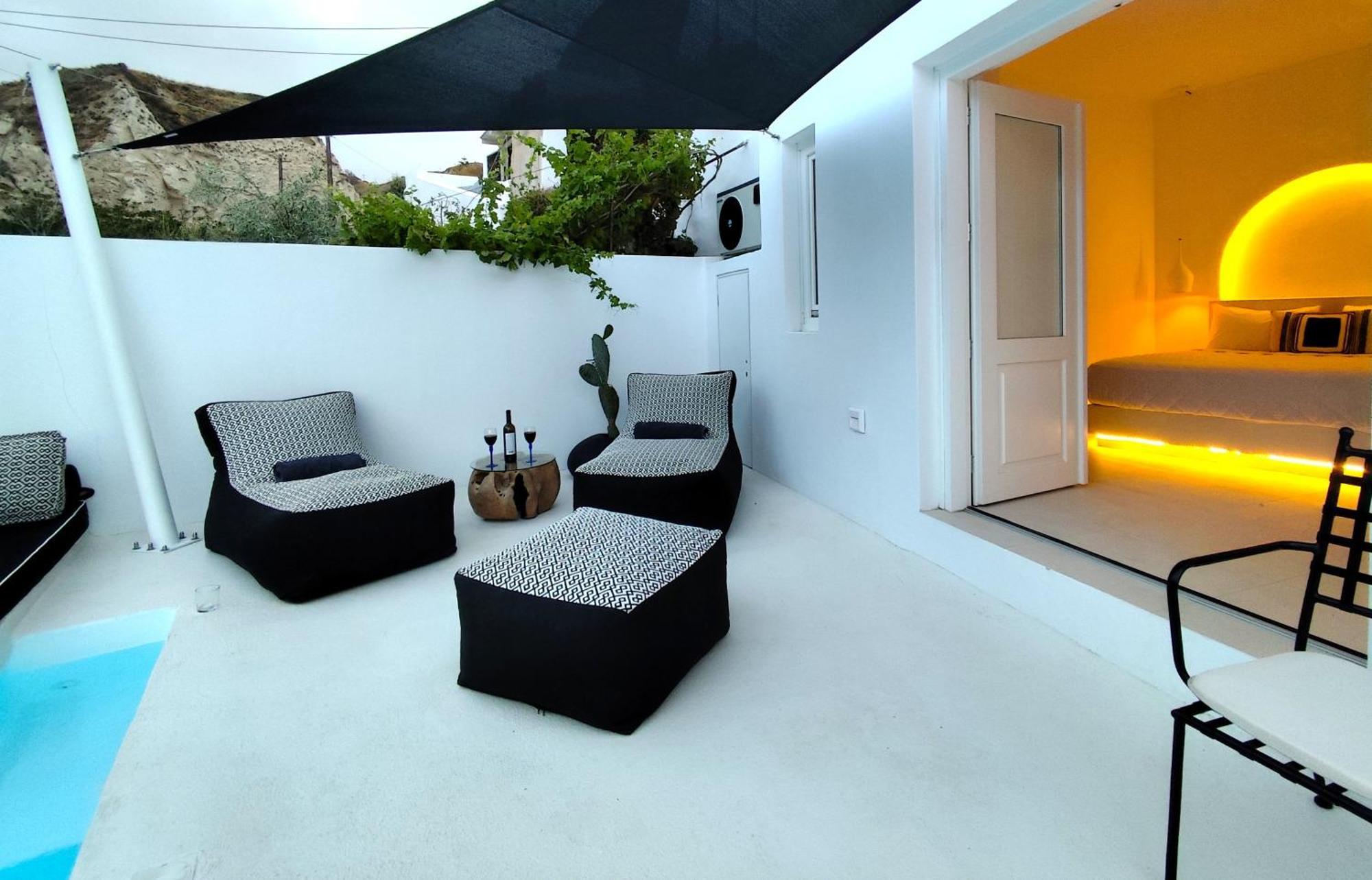 The Magic Luxury Cave Suites Vóthon Exteriör bild