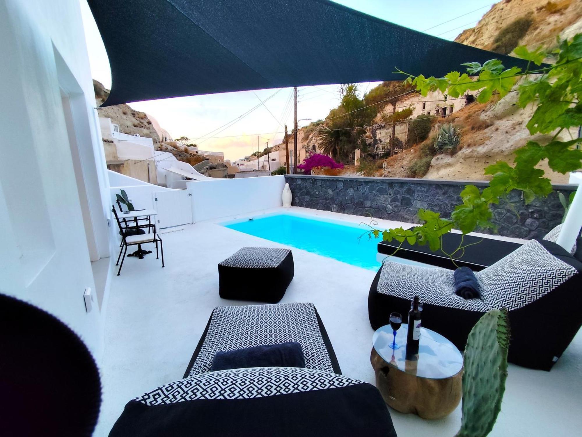The Magic Luxury Cave Suites Vóthon Exteriör bild
