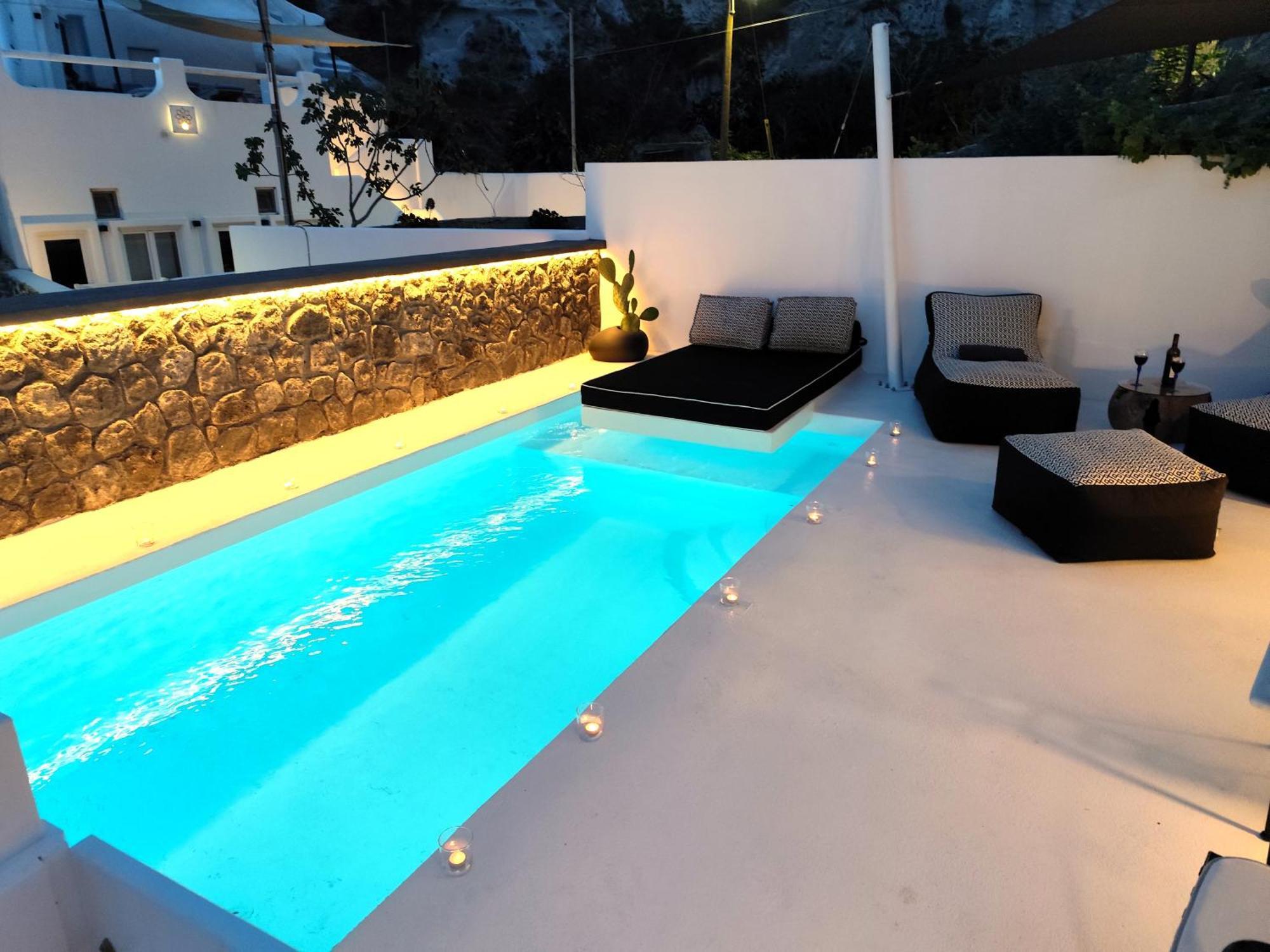 The Magic Luxury Cave Suites Vóthon Exteriör bild