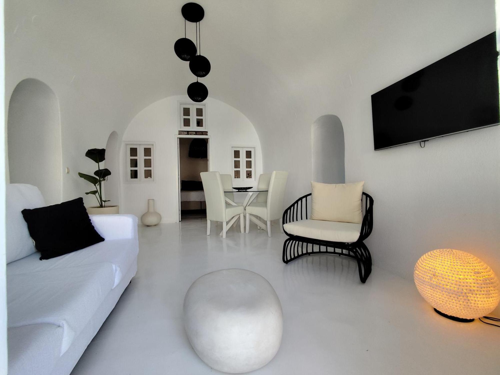 The Magic Luxury Cave Suites Vóthon Exteriör bild