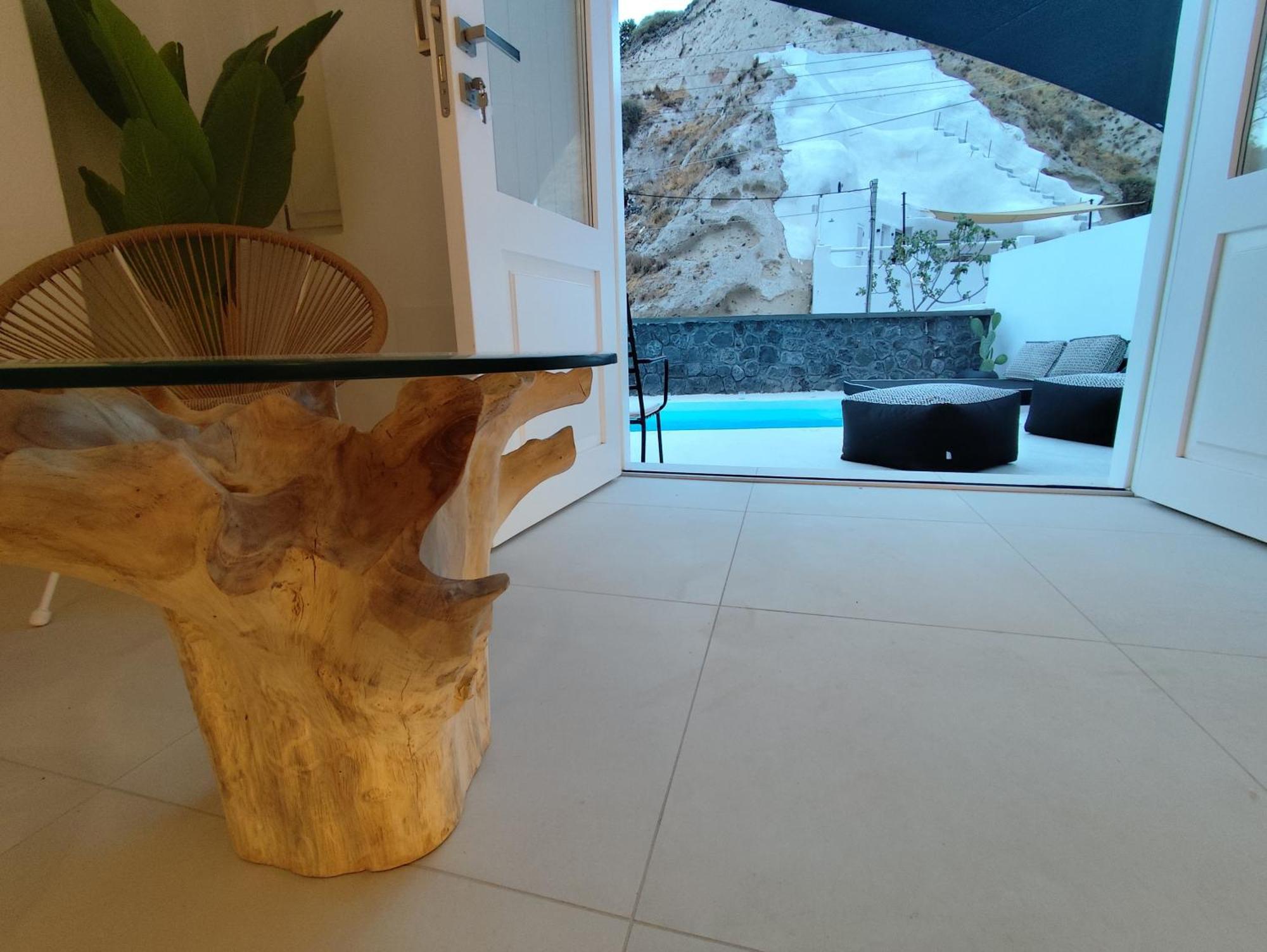 The Magic Luxury Cave Suites Vóthon Exteriör bild