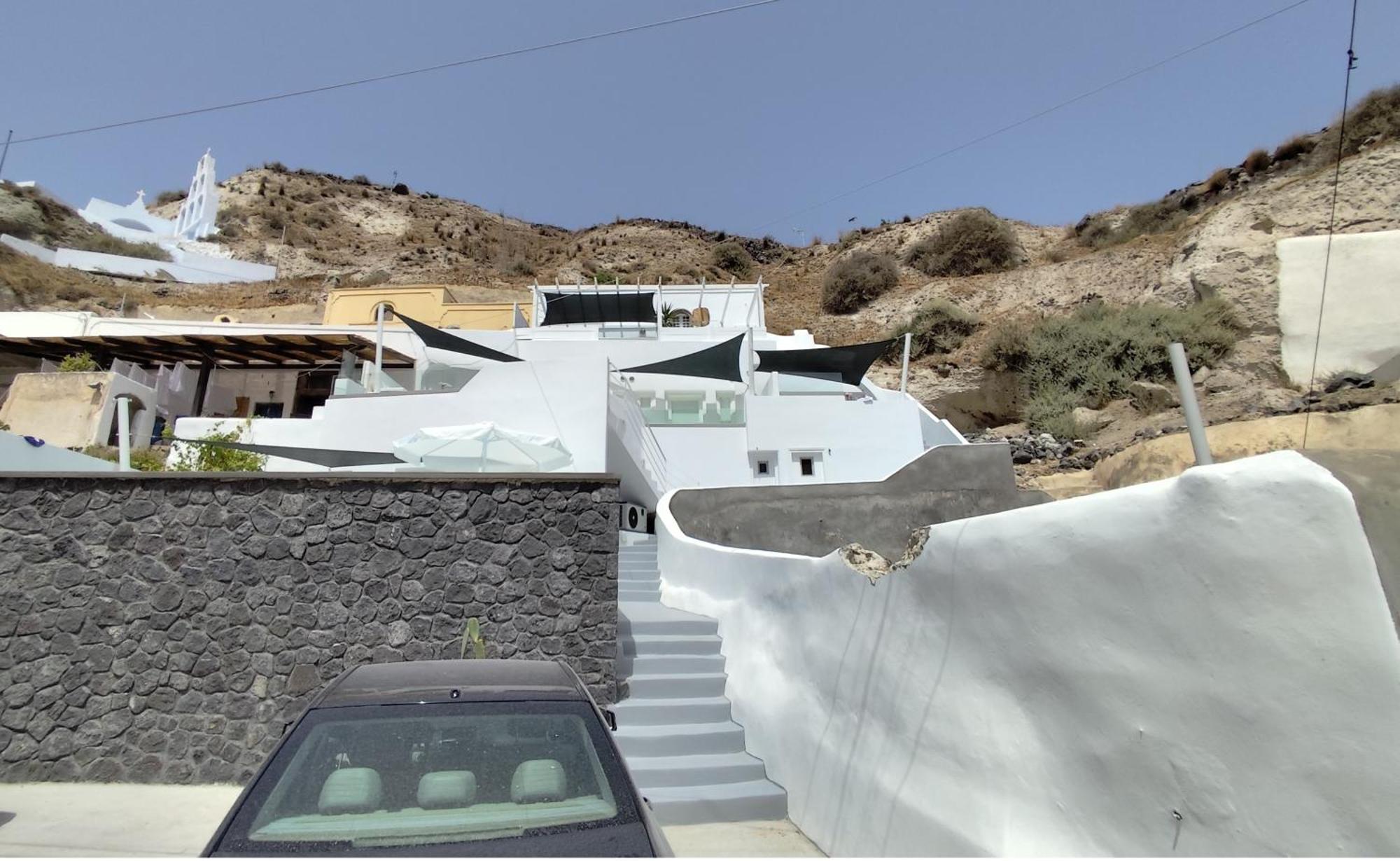 The Magic Luxury Cave Suites Vóthon Exteriör bild
