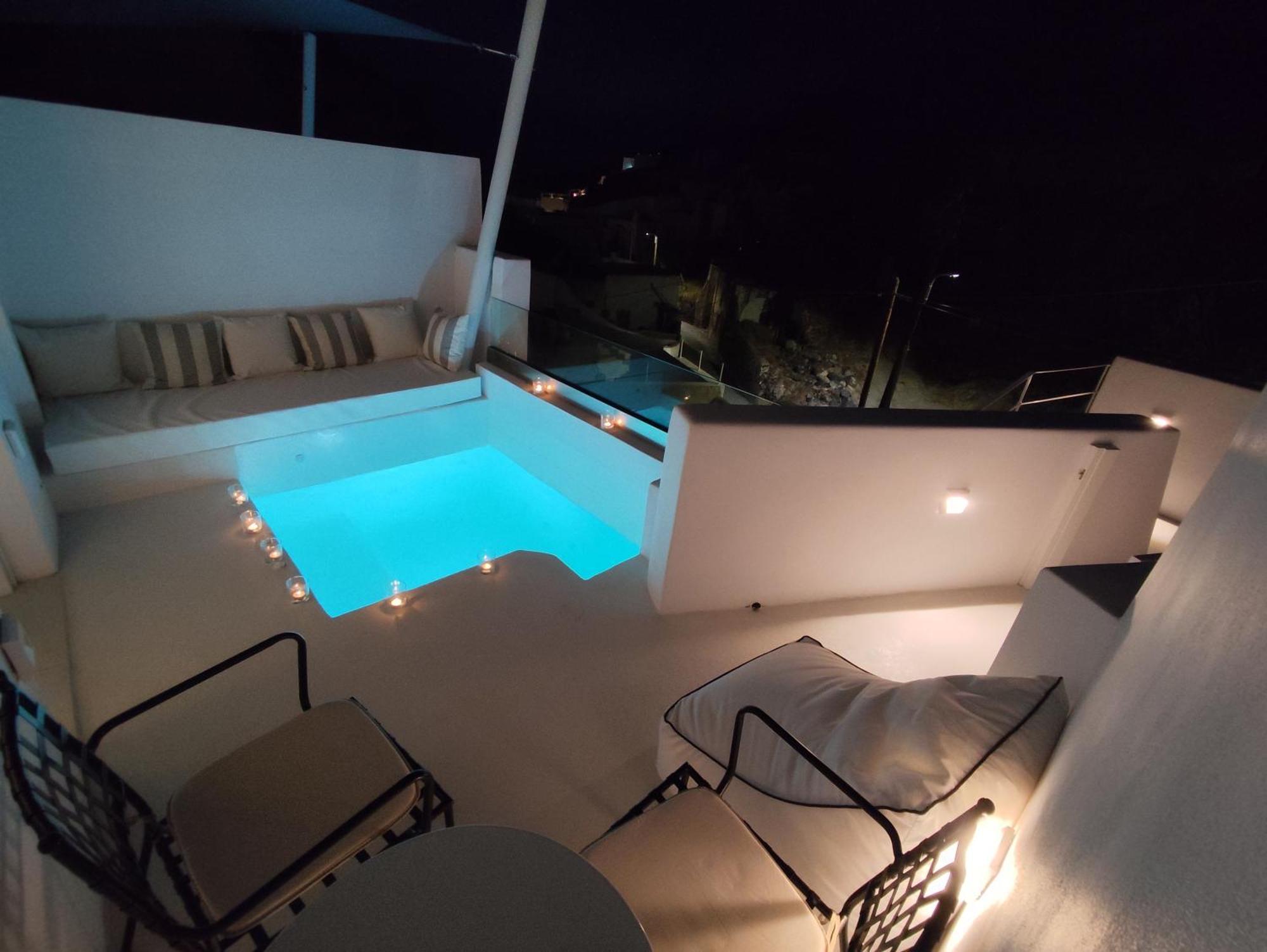The Magic Luxury Cave Suites Vóthon Exteriör bild