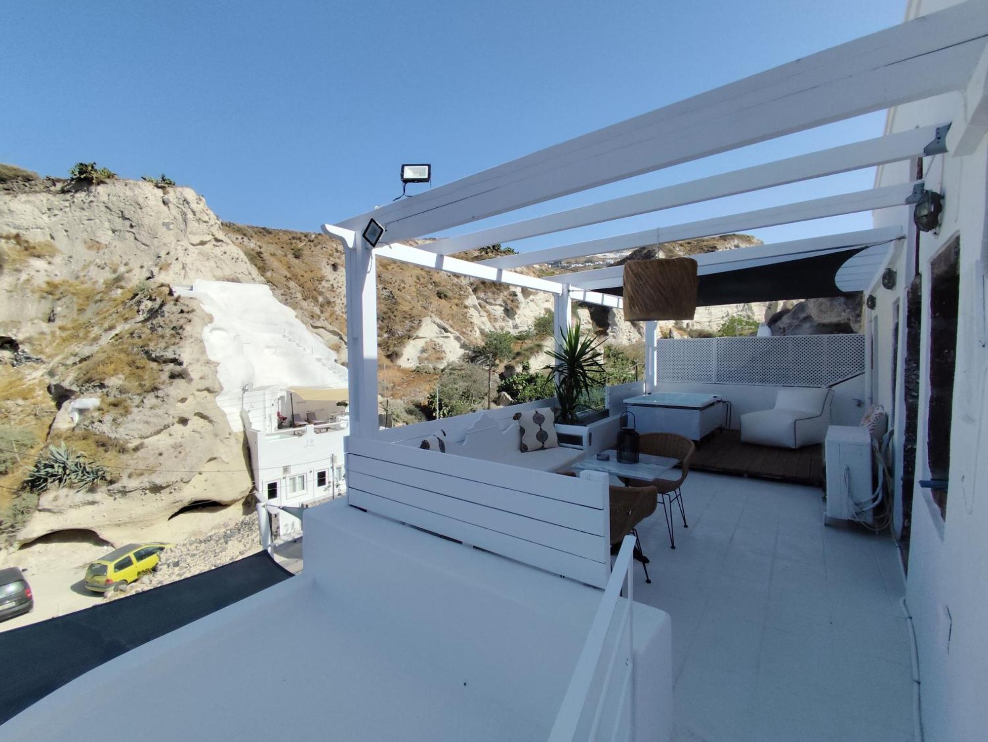 The Magic Luxury Cave Suites Vóthon Exteriör bild