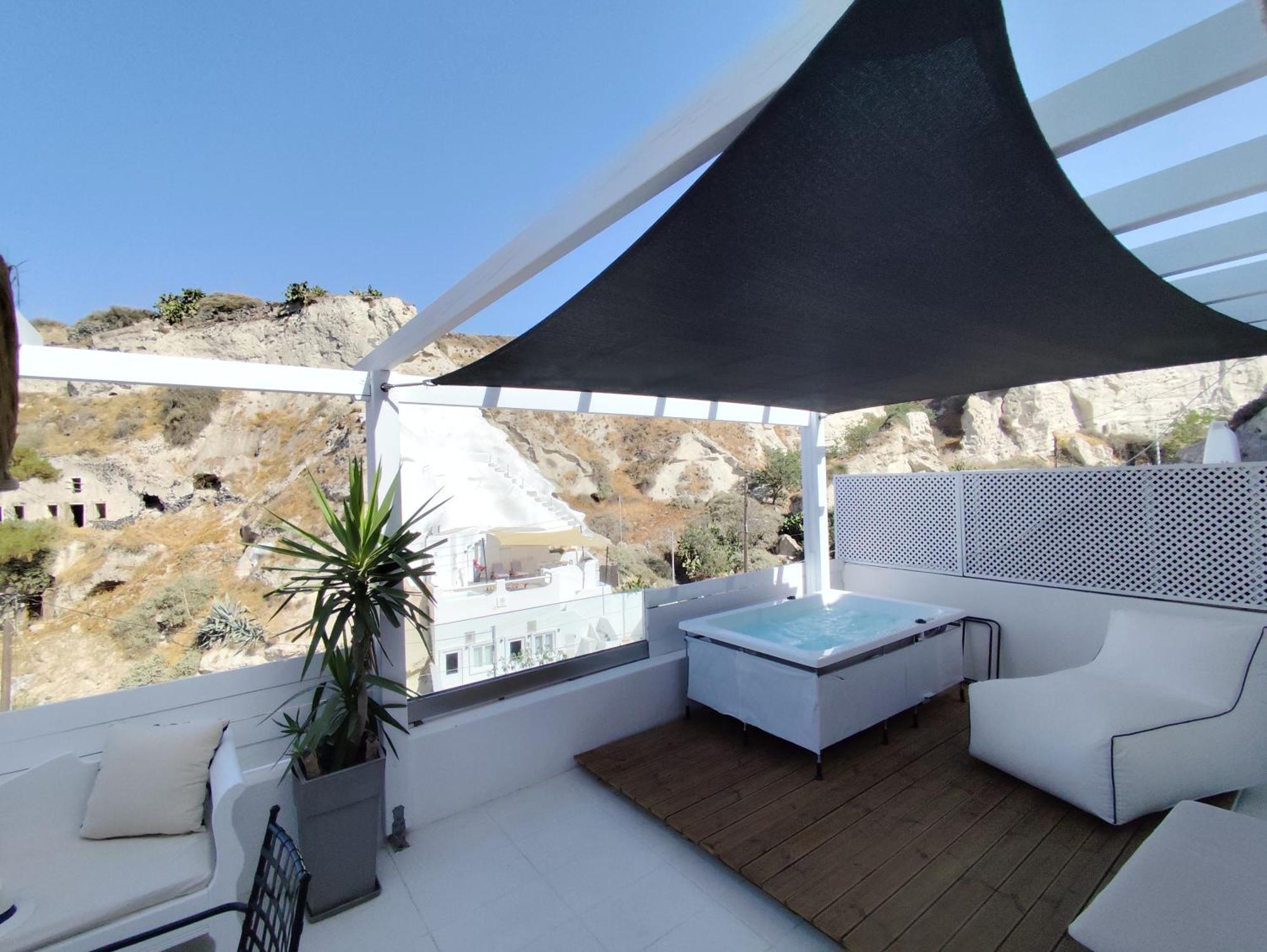The Magic Luxury Cave Suites Vóthon Exteriör bild