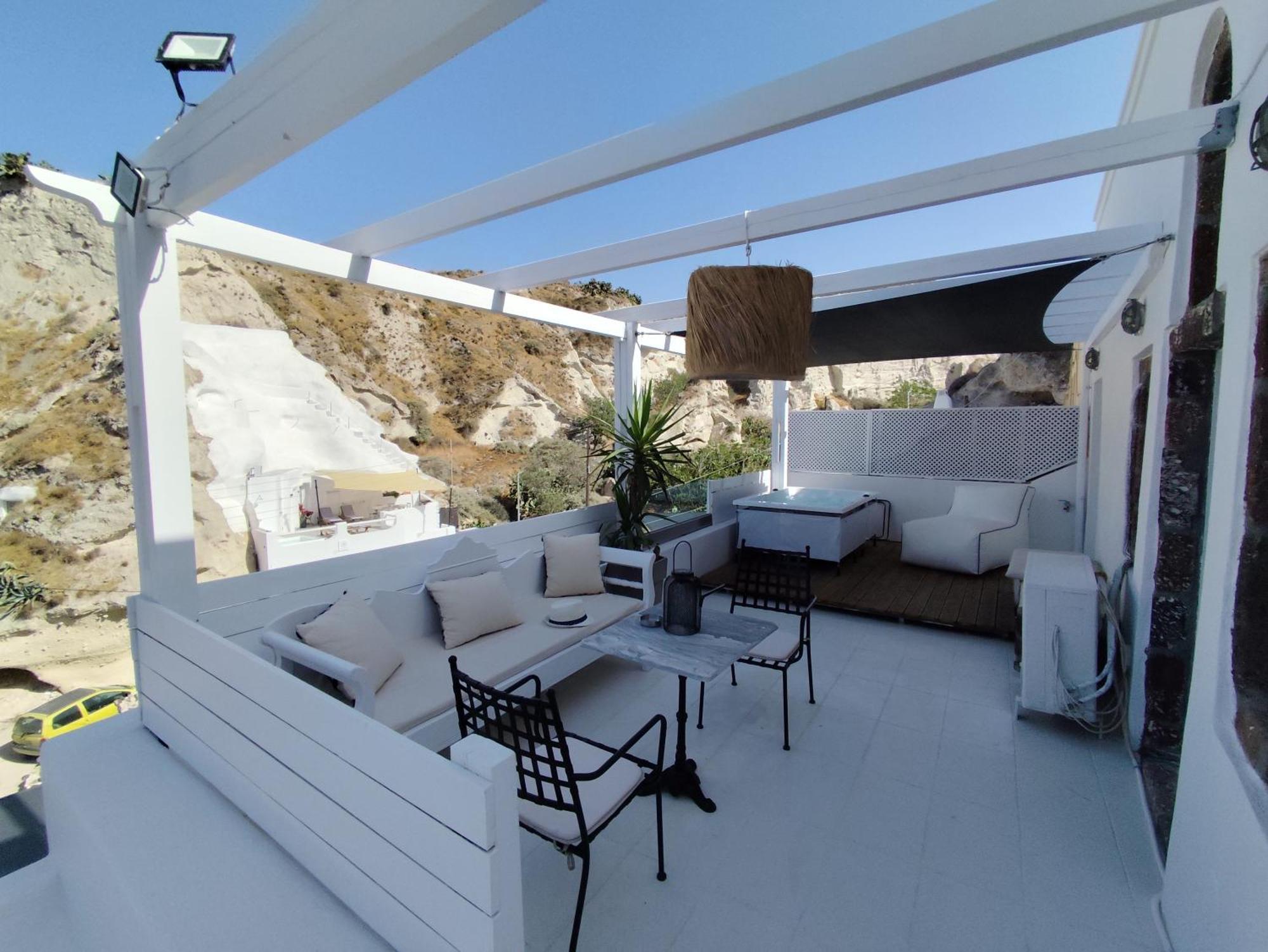 The Magic Luxury Cave Suites Vóthon Exteriör bild