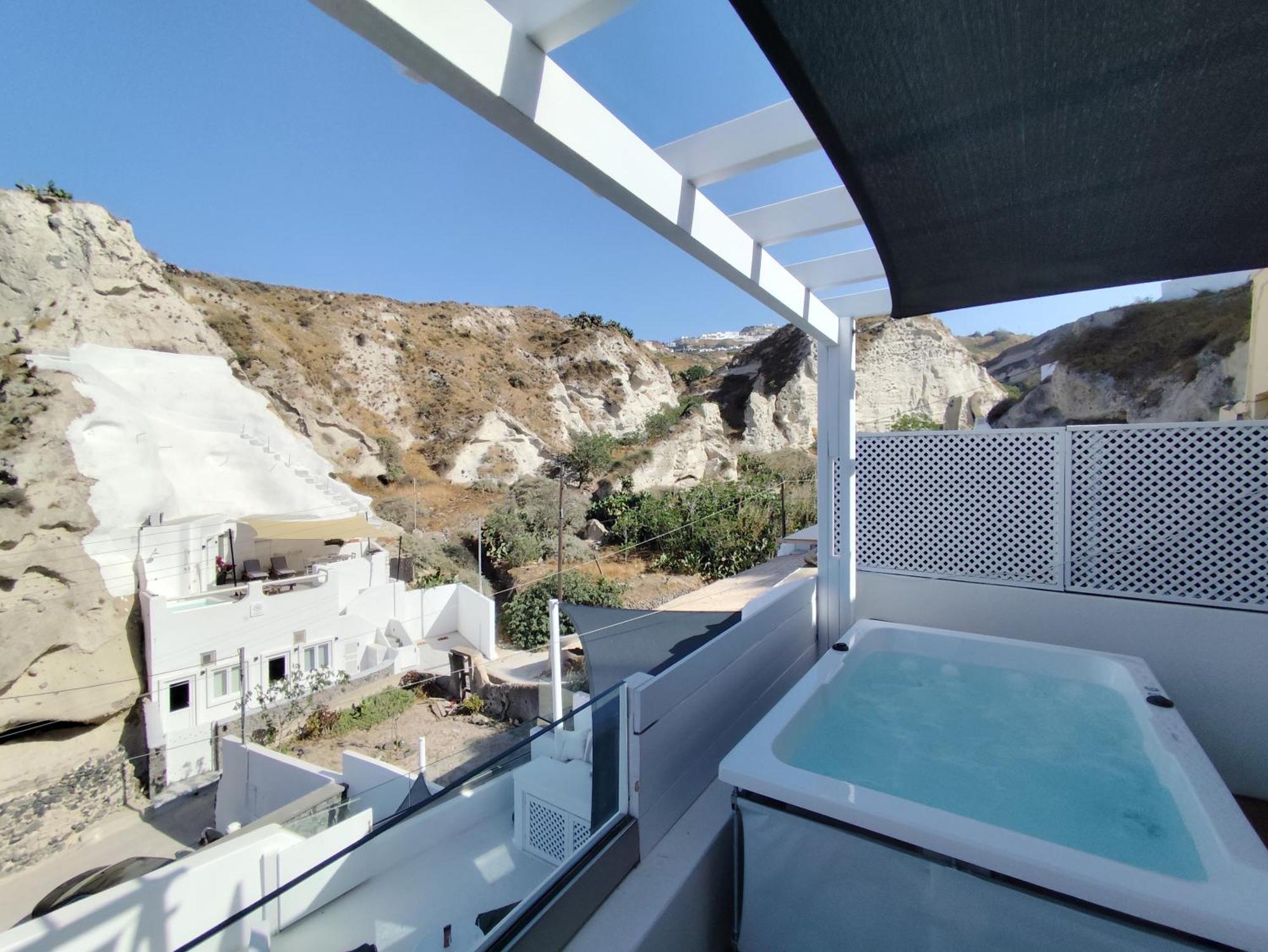 The Magic Luxury Cave Suites Vóthon Exteriör bild