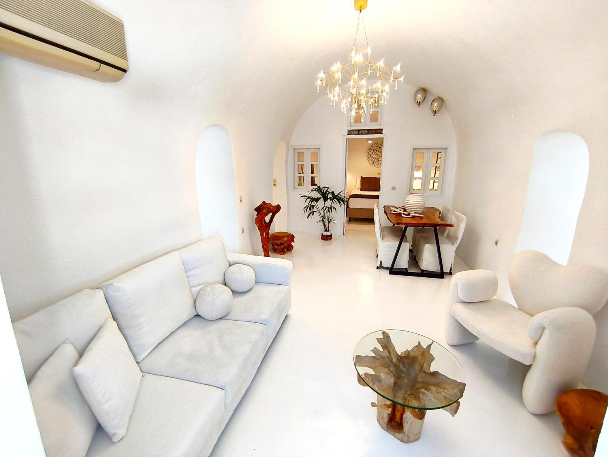 The Magic Luxury Cave Suites Vóthon Exteriör bild