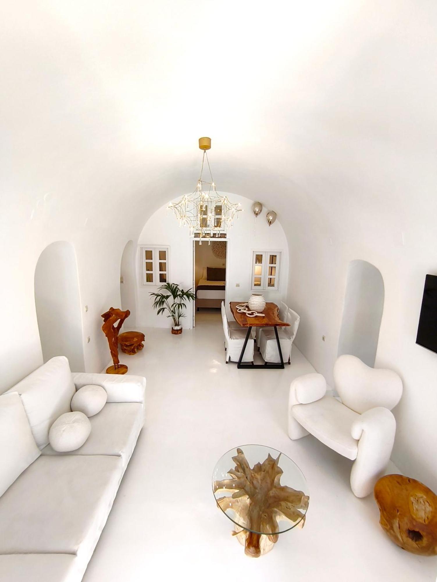 The Magic Luxury Cave Suites Vóthon Exteriör bild