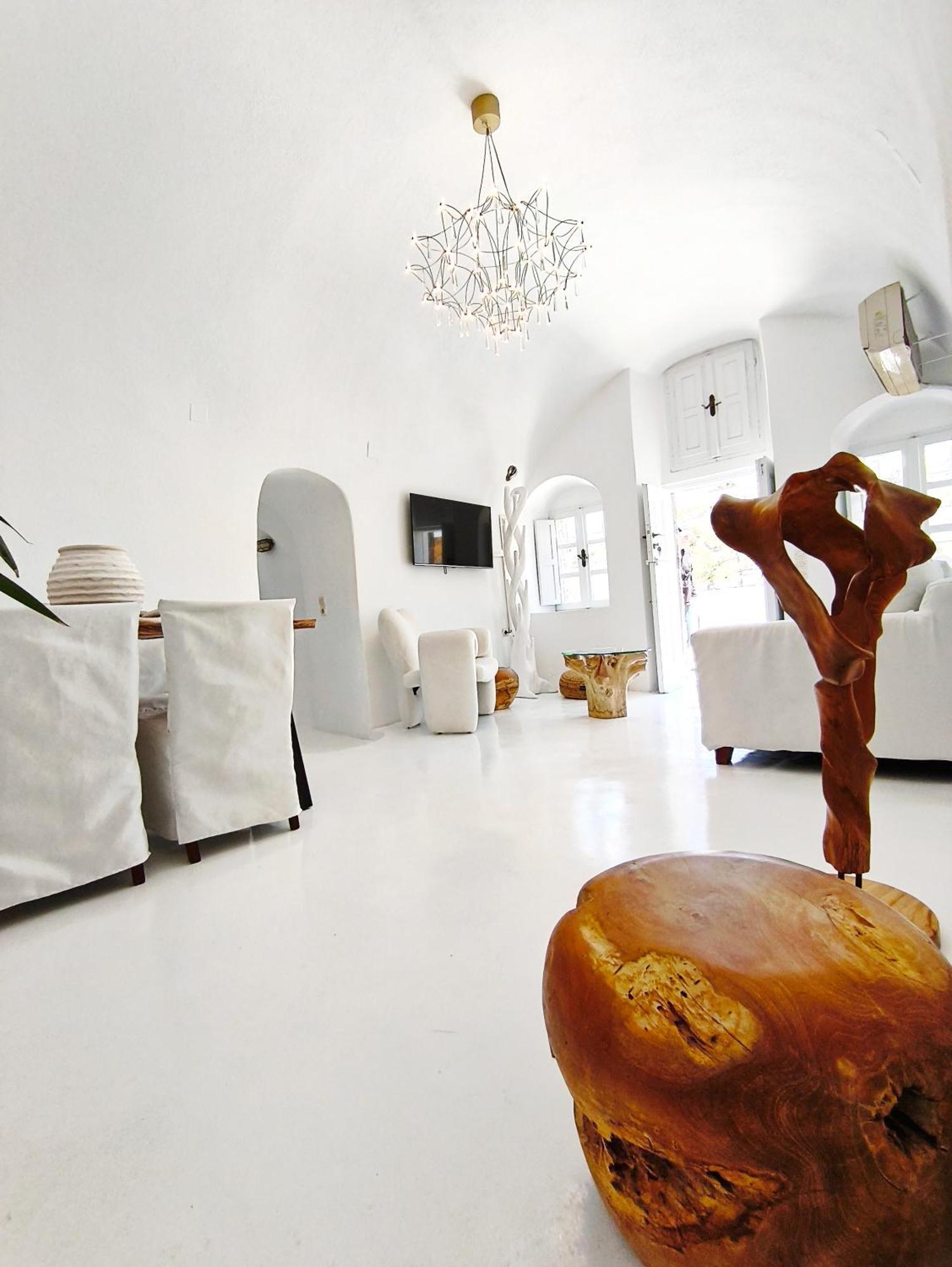 The Magic Luxury Cave Suites Vóthon Exteriör bild