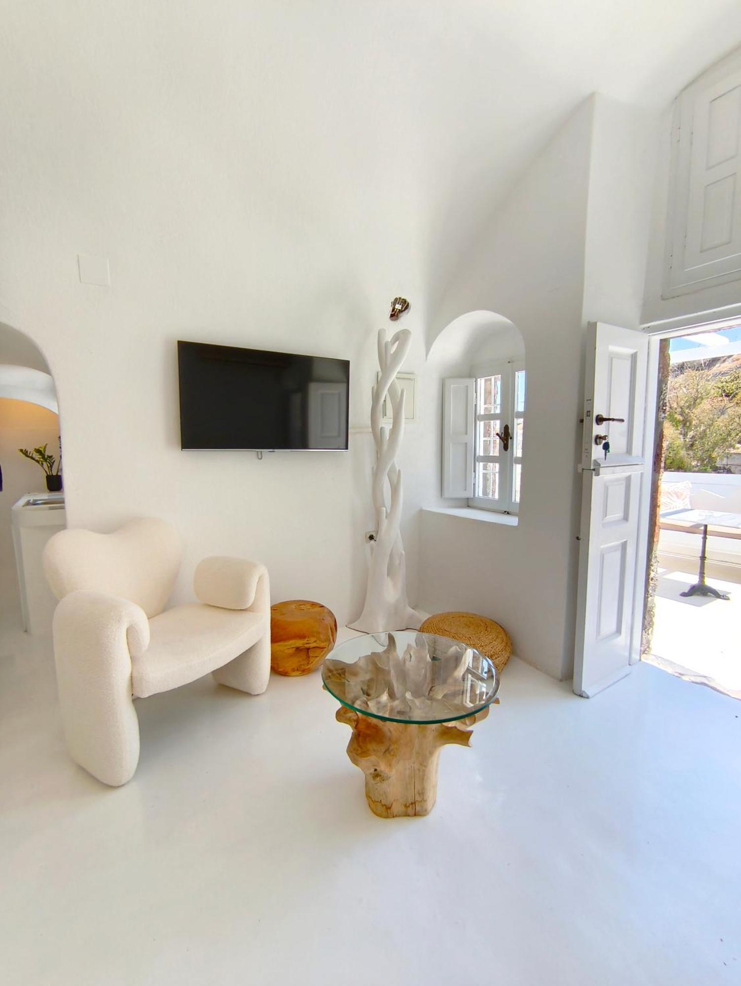 The Magic Luxury Cave Suites Vóthon Exteriör bild
