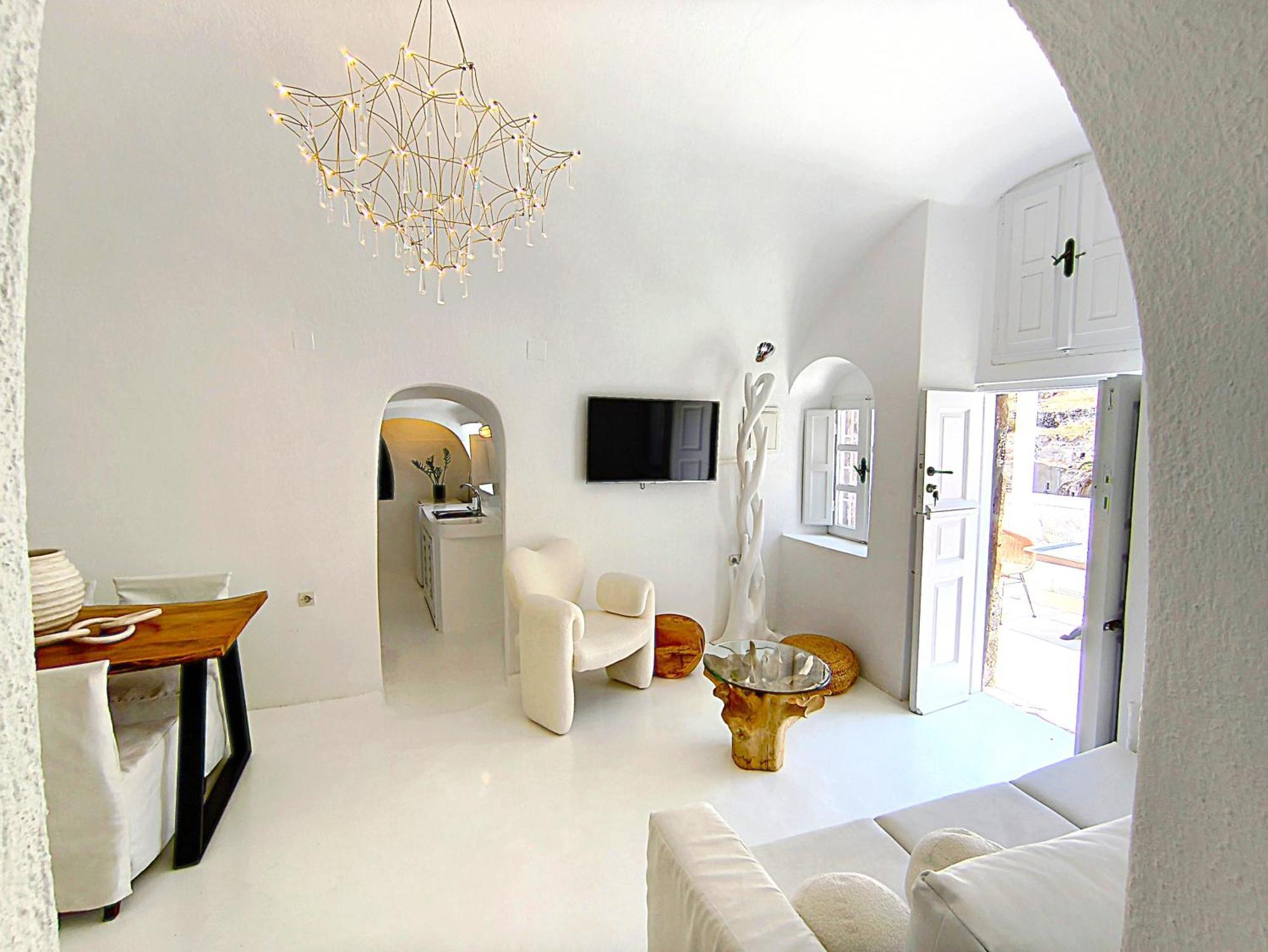 The Magic Luxury Cave Suites Vóthon Exteriör bild
